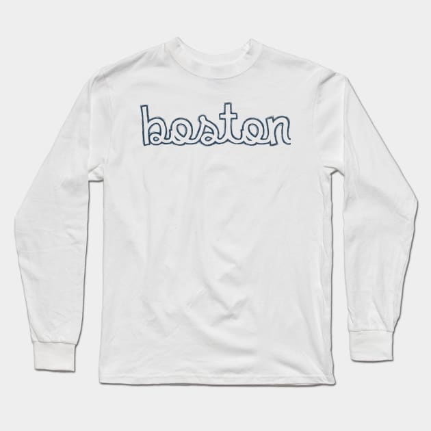 Boston Long Sleeve T-Shirt by Rosemogo